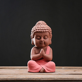 Mua Tượng A Di Đà 15cm bằng gốm tử sa cao cấp