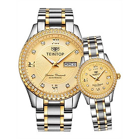 Đồng hồ đôi Teintop T8629-9 Chính hãng Mỹ,Fullbox, Kính sapphire ,chống xước,chống nước, Mới 100%,Bảo hành 12 tháng