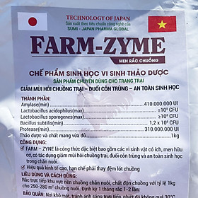 Farm Zyme - Men Rắc Thảo Dược Giảm Mùi Hôi Đuổi Côn Trùng