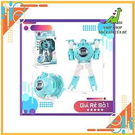 Đồng Hồ BIến Hình Robot Siêu Nhân 2 in 1