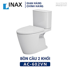 Mua Bàn Cầu Inax 2 Khối AC-602VN Nắp Đóng Êm