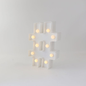 Đèn LED Chữ Cái Loại Lớn 22cm Trang Trí Tiệc Cưới, Sinh Nhật - 26 Chữ Cái