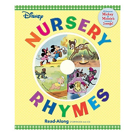 [Download Sách] Disney Nursery Rhymes Read-Along Storybook and CD