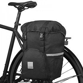Túi đựng đồ đi xe đạp đơn 15L Pannier , Túi đựng đồ đa chức năng phía sau có sức chứa lớn