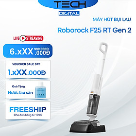 Mua Máy Hút Bụi Lau Nhà Roborock F25 RT Gen 2 Gập Nghiêng 180° - Hàng Chính Hãng