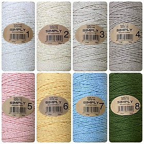 Mua Dây cotton 2mm thắt Macrame