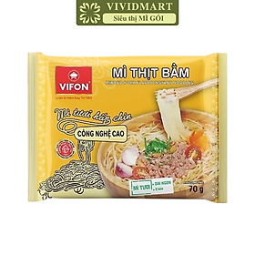 VIFON - Mì tươi Vifon hương vị Thịt Bằm (70g/gói) - Mì tươi vị Thịt Bằm, Mì gói tươi Vifon thịt bằm