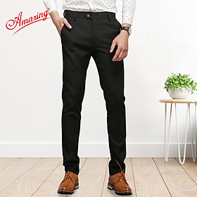 Quần tây nam ống côn Amazing, dáng trẻ ôm gọn, nhiều màu nam tính, chất liệu co giãn, phong cách Hàn Quốc, trẻ trung, năng động