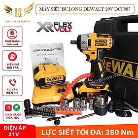 Mua MÁY SIẾT BULONG MÁY VẶN VÍT DEWAALTT 20V DFC887  ĐỘNG CƠ KHÔNG CHỔI THAN  PIN TRÂU MÁY KHỎE