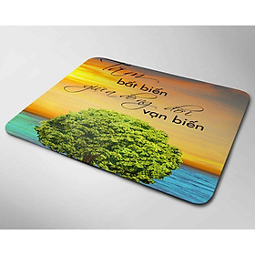 Miếng lót chuột mẫu Tâm Bất Biến (20 x 24 cm)