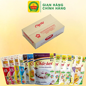 Thùng 28 Gói 14 Vị Cháo Tươi Thương Hiệu Cây Thị