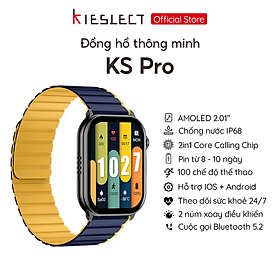 Đồng hồ thông minh kieslect ks pro | 2.01 inch | super amoled | 300mah | nghe gọi trực tiếp - hàng chính hãng