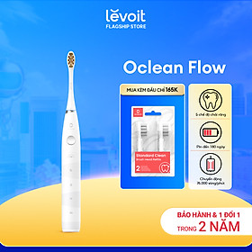 Mua Bàn Chải Điện Oclean Flow | Pin 180 Ngày | 5 Chế Độ Chải | 38000 Lần Chải/Phút | Chống Nước IPX7 | Hàng Chính Hãng