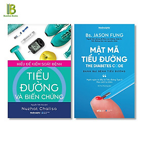 Hình ảnh Combo 2Q Phòng Tránh Bệnh Tiểu Đường: Hiểu Để Kiểm Soát Bệnh Tiểu Đường Và Biến Chứng + Mật Mã Tiểu Đường - Tặng Kèm Bookmark Bamboo Books