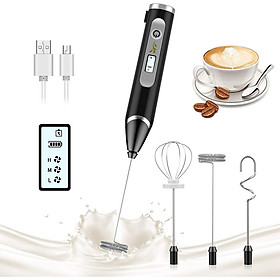 Mua Máy đánh trứng  tạo bọt cà phê cầm tay màn hình LCD cao cấp Q01