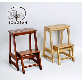 Mua Ghế Gỗ Cao Su 2 Tầng Cao 54cm Nhiều Màu Thắp Nhang  Rửa Chén  Chăm Sóc Nhà Cửa - Gỗ Song Bản