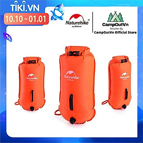 Phao bơi naturehike đồ cắm trại thể thao du lịch kiêm túi tắm chống nước phao hồ bơi campout A070
