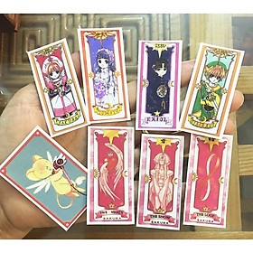  Bộ sticker Clow Sakura 56 ảnh lá bài  