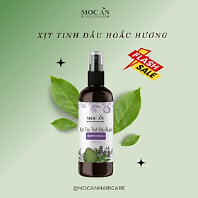 Xịt Kích Mọc Tóc Tinh Dầu Bưởi Hoắc Hương ( Patcholi ) 120ml Mộc Ân Haircare hỗ trợ giảm rụng, giảm khô xơ, mềm mượt tóc