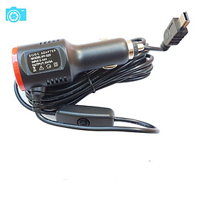 Mua Tẩu cấp nguồn cho camera hành trình  có công tắc  1 cổng USB sạc điện thoại  loại chân MINI USB