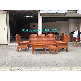 Mua Bộ bàn ghế âu á gỗ gõ đỏ - 0988-352-210