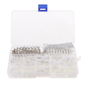 560 Miếng 2Pin 3Pin 4Pin 5Pin 2.54mm Đầu + Nhà Ga + Nhà Ở Cổng Kết Nối Bộ Dụng Cụ