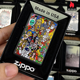 Bật Lửa Zippo 218 Where S Windy Design