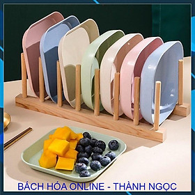 Mua Set 8 Đĩa Nhựa Lúa Mạch đựng Hoa QUả  Trái Cây  Đồ Ăn An Toàn Và Tiện Lợi Nhiều màu Sắc Năng động