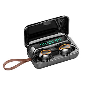 F9-5 True Wireless Headphones Bluetooth 5.0 TWS Earphones with Mic Sports Headsets Touch Control Music Earbuds for