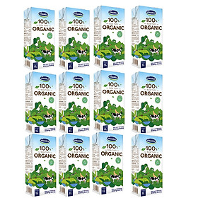 Sữa Tươi Tiệt Trùng Vinamilk Organic Không Đường 1l Thùng 12 Hộp
