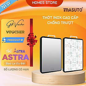 Mua Set Thớt Inox Cao Cấp Kháng Khuẩn Không Gỉ Sét  Chống Mốc Kháng Khuẩn An Toàn Sức Khỏe - Hàng Nhập Khẩu