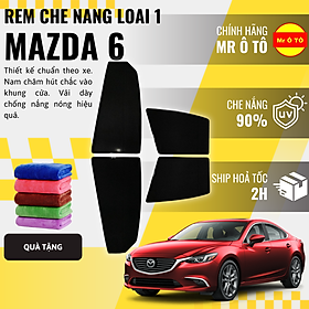 Rèm Che Nắng Xe Mazda 6 Loại 1 Mr Ô TÔ Bảo Hành 24 tháng Cam Kết Chuẩn Khít Theo Xe