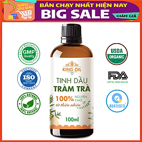 Tinh dầu Tràm Trà Úc Tea Tree Oil 100ml nguyên chất 100% từ thiên nhiên -