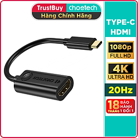 Mua Bộ chuyển đổi USB C sang HDMI CHOETECH HUB-H04 - Hàng Chính Hãng