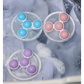 Mua (Video Review) Phao Lọc Cặn Bẩn Máy Giặt Thông Minh - Túi Lọc Gom Rác Lông Tóc Trong Lồng Máy Giặt Hình Quả Bóng