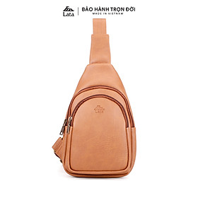 Balo Lata ( Thời trang nam đi chơi cỡ nhỏ - Balo đeo chéo da BALC24 )