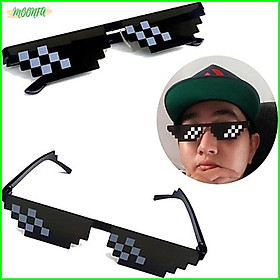 Mắt Kính Thug Life 6 Chấm Siêu Ngầu (Màu Đen)