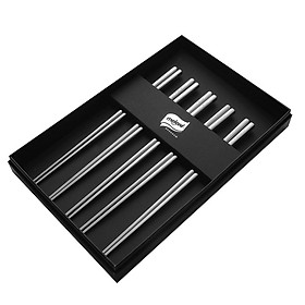 Hộp 5 Đôi Đũa Inox Zwilling Của Đức DRU-Hàng Chính Hãng