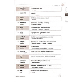 LinguaForum Frequency # 1 Toefl Vocabualary (Kèm 1CD)