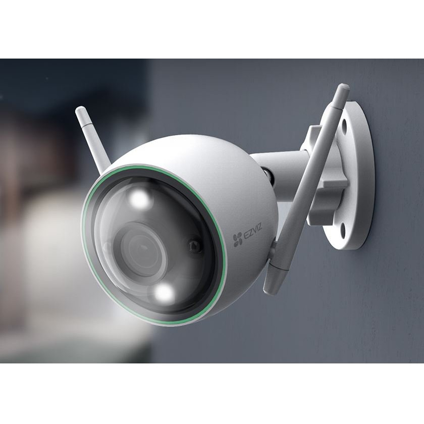 Camera IP Wifi ngoài trời EZVIZ C3N 1080P - ban đêm có màu - hổ trợ thẻ nhớ lên đến 256G - hàng nhập khẩu - EZVIZ C3N