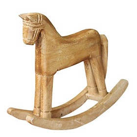 Crafts Horse Statue Wedding Decor Desktop Rocking Horse Ornament