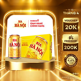 Bia Hà Nội - Thùng 24 lon 330ml