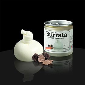 Phô mai Burrata nấm Truffle Tapenade Tươi 100g