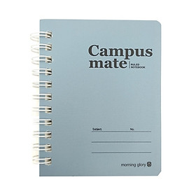 Sổ Lò Xo Ghi Chú Morning Glory Campus Mate - Xanh Da Trời