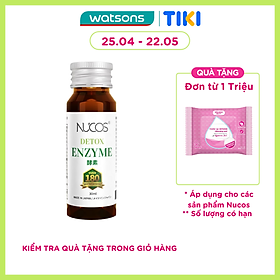 Thực Phẩm Bổ Sung Nước Uống Nucos Detox Enzyme 30mlx10chai