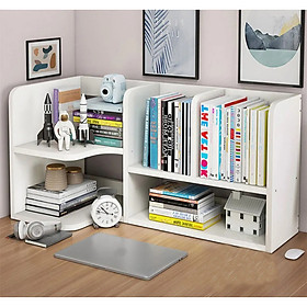 Mua Kệ Sách Để Bàn Gỗ Công Nghiệp Cao Cấp Thiết Kế Nhỏ Gọn Phù Hợp Nhiều Không Gian KS-92
