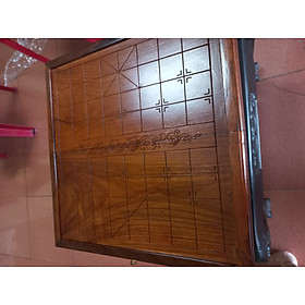Bàn cờ tướng bằng gỗ gõ không có quân kt 50×50×3cm