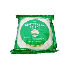 Bánh Tráng Đại Lộc 500g, ocop 4 sao, không hàn the, không phụ gia hương liệu, chất bảo quản