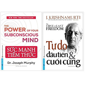 Sách - Combo Sức mạnh tiềm thức + Tự do đầu tiên và cuối cùng - FirstNews