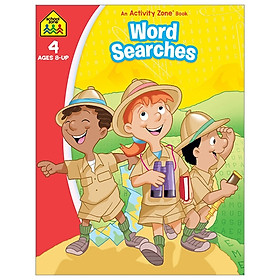 School Zone An Activity Zone Book: Word Searches